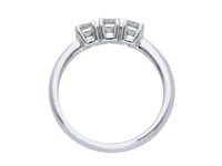 Anello Babila Milano Donna Trilogy in Oro bianco Diamante 0.15 Ct BBB21015C - BBB21015C